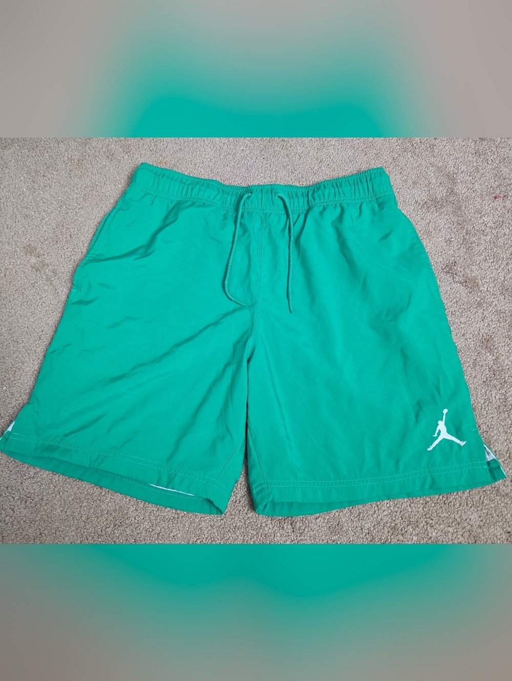 Jordan Men's Teal Green Athletic Shorts